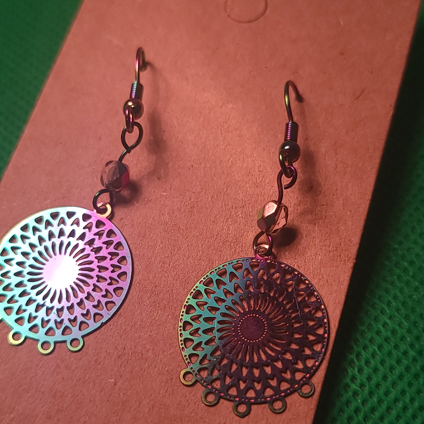 Rainbow earrings