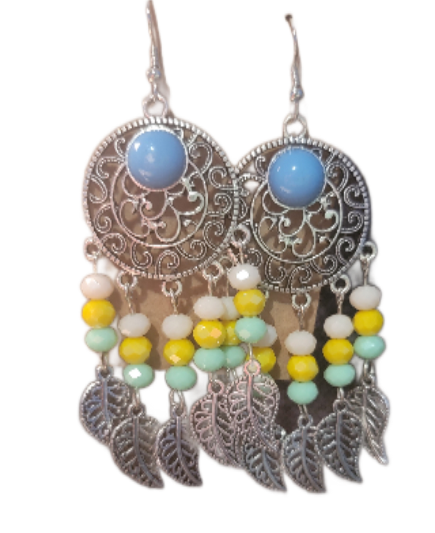 Bohemian style wire earrings