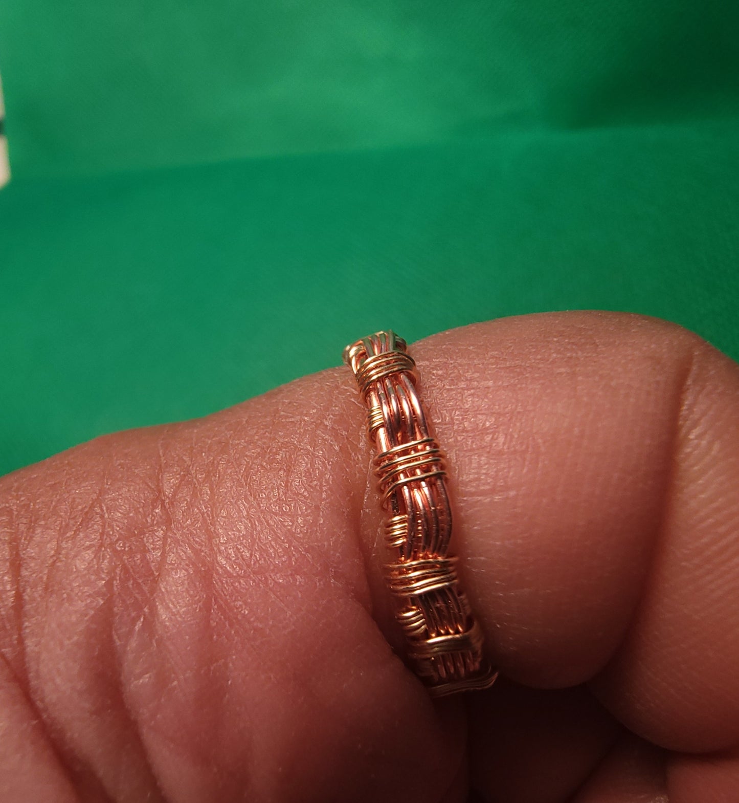 Mens copper Ring