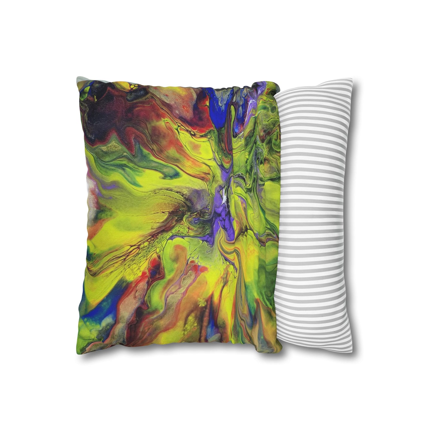 Spun Polyester Square Pillowcase
