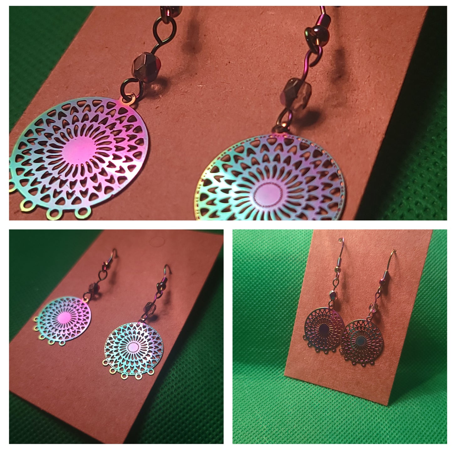 Rainbow earrings
