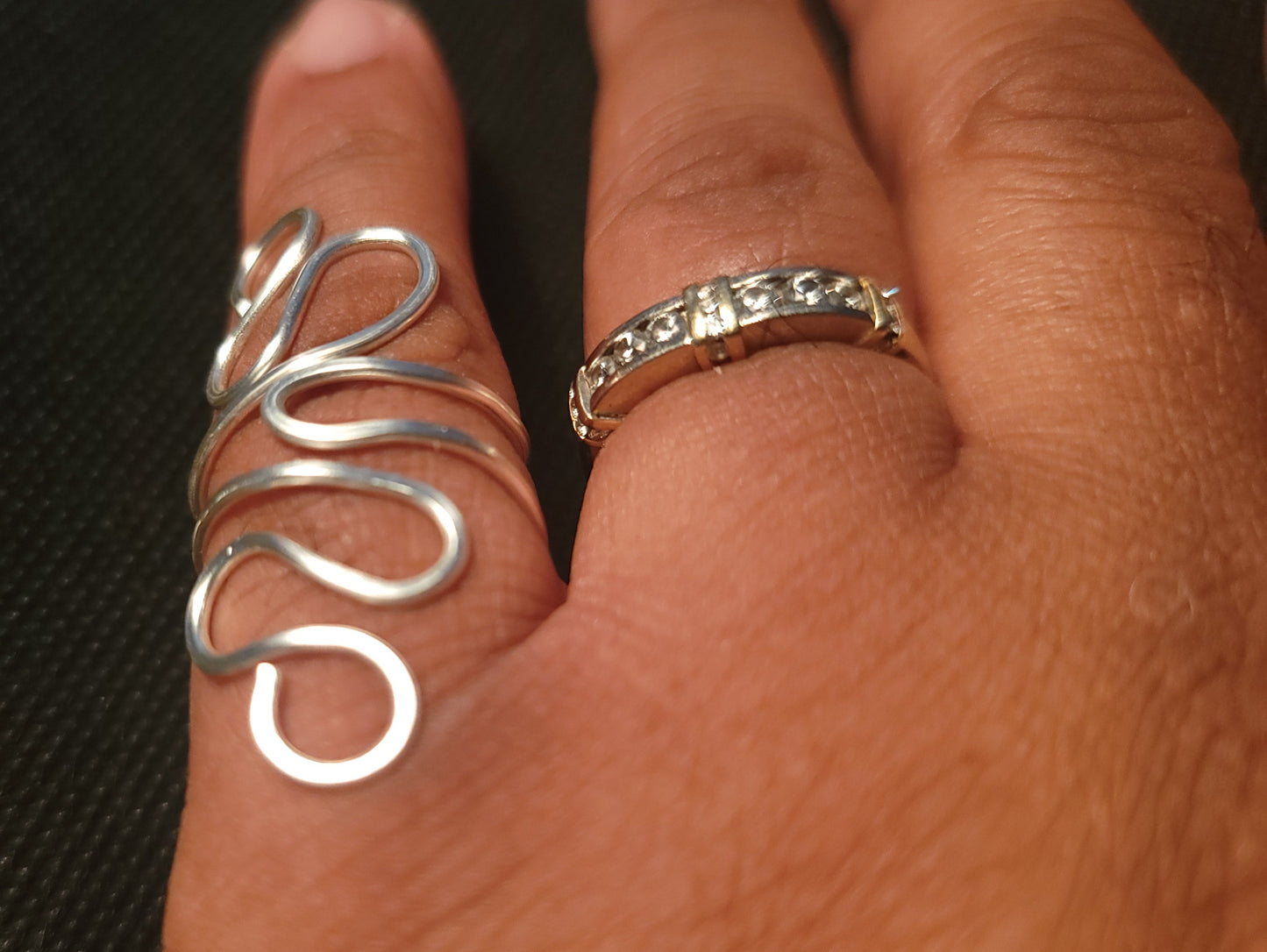 Swirl Wire Ring
