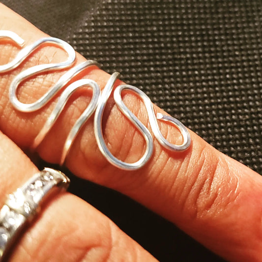 Swirl Wire Ring